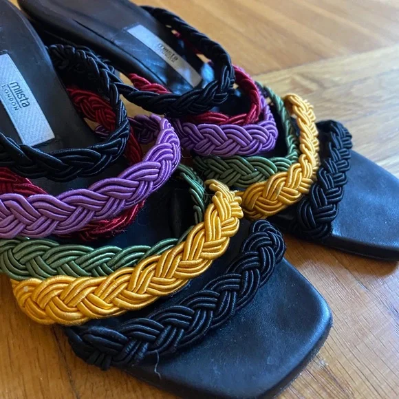 Miista high heeled color strap shoes - Picture 7 of 9